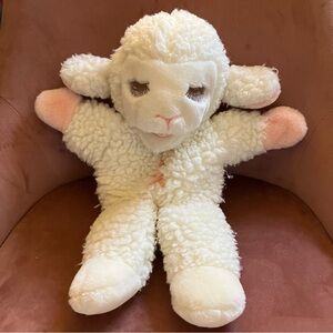 Vintage 1987 Shari Lewis Baby Lamb Chop Plush Hand Puppet